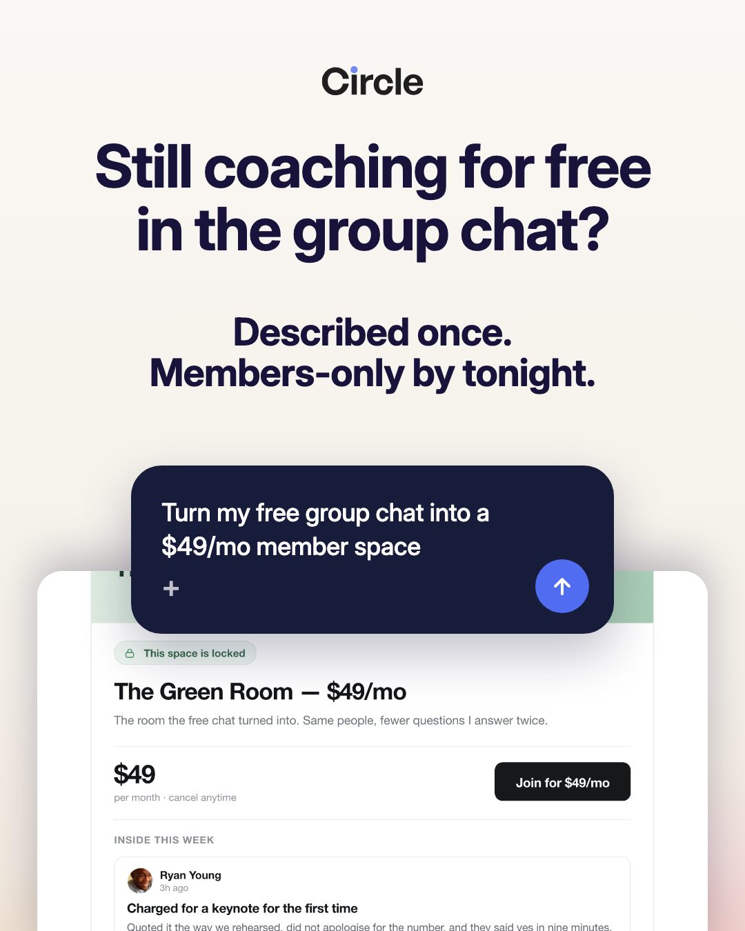 group chat money variant