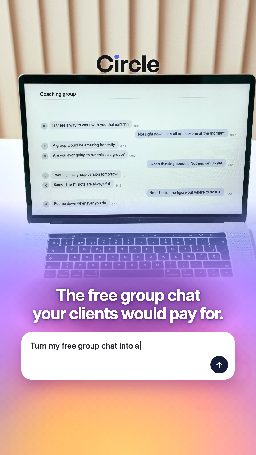 photo pill group chat